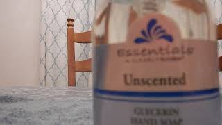 CLEARLY NATURAL ESSENTIALS GLYCERIN LIQUID HAND SOAP UNSCENTED REQUESTED [upl. by Ettenoj719]