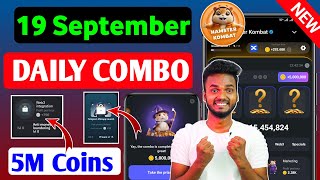 19 September Daily Combo  Hamster Kombat Daily Combo Today  19 September Daily Combo [upl. by Devaney349]