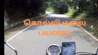 Kolli Hills Bike ride in Honda Hness CB350  Joyful ride in 72 Hairpin Bend road Raw exhaust note [upl. by Nylave]