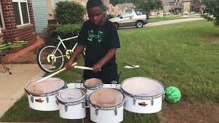 Awesome Drummer Jig 2 Quad Part Atlanta Drum Academy [upl. by Kancler75]