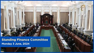 Standing Finance Committee  4th Session  June 3 2024 [upl. by Illyes]