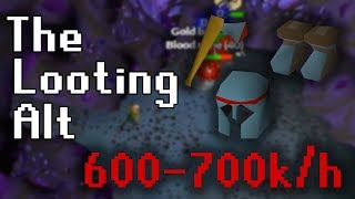 OSRS The Looting Alt  NO REQUIREMENTS  Money Making [upl. by Paxon]