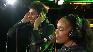 AJ Tracey amp Jorja Smith cover Flowers Sunship Remix in the Live Lounge [upl. by Chaim72]