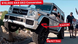 BUILDING A 300000 MERCEDES 4X4 GWAGON AMG ON A 10000 BUDGET [upl. by Augustina]