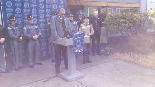 WSP Marysville Press Conference [upl. by Itsirk39]