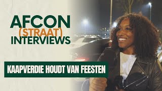 Nederlands getint Kaapverdië naar kwartfinales I AFCON STRAATINTERVIEWS [upl. by Annitsirhc662]