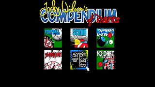 Jocky Wilsons Compendium of Darts  Commodore Amiga No Commentary [upl. by Epperson]