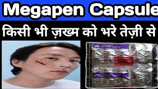 Megapen capsules review in hindi  Ampicillin cloxacillin use dose benefits sideeffects in hindi [upl. by Teragramyram400]