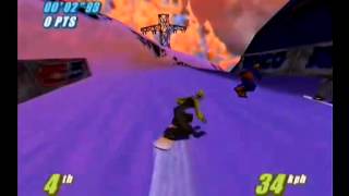 King Hill 64  Extreme Snowboarding Nintendo 64 [upl. by Eugaet]