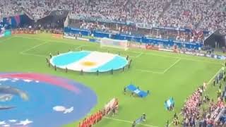 ARGENTINA NATIONAL ANTHEM COPA AMERICA 2024 VS CANADA [upl. by Norford]