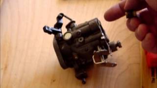 OMC fix jet carburetors part 4 of 10 Motor displayed 1968 Johnson 6hp [upl. by Rissa780]