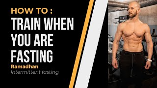 Exercise while Fasting  How to time your workouts with fasting  Ramadhan  Intermittent Fasting [upl. by Maghutte]