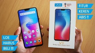 Vivo V9 Unboxing Hands On amp Review Ternyata Begini [upl. by Eihcir924]