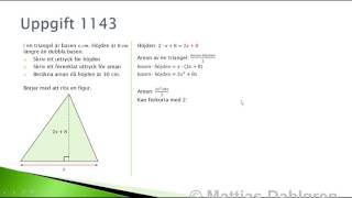 Matematik 2b Sammanfattning Kapitel 1 Algebra och linjära funktioner [upl. by Oisangi998]