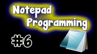 Notepad Programming Tutorial  Simple Website Program [upl. by Ynohtnaed]