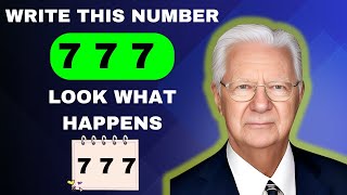 WRITE 777 on a paper and keep it a secret  Youll Be Shocked with the results   BOB PROCTOR [upl. by Karina]