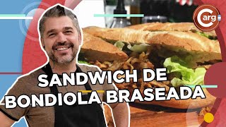 SANDWICH DE BONDIOLA BRASEADA [upl. by Durham]