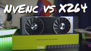 Nvidias RTX NvEnc is beyond impressive GPU encoding explanation x264 Medium Comparison [upl. by Yesteb]