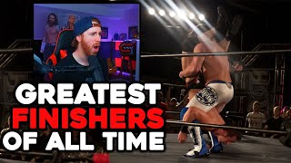 GREATEST WRESTLING FINISHERS OF ALL TIME Finishermania 2 [upl. by Latona]