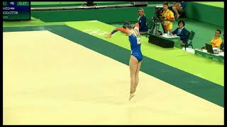 HDp50 Eythora Thorsdottir NED Floor All Around 2016 Rio Olympic Games [upl. by Ferree]