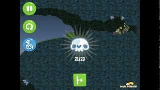 Bad Piggies Hidden Skull Level 45 Walkthrough [upl. by Mcdade]