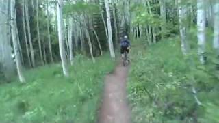 Matt Hunter 2010 Enduro Helmet Cam [upl. by Nalod]