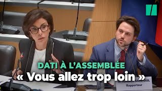 Léchange tendu entre Dati et un député après une question sur Bolloré [upl. by Nabi]