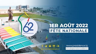 1er août 2022  célébration de la Fête Nationale du Bénin [upl. by Lagasse]