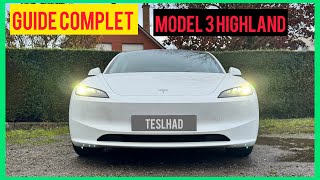 Guide complet Tesla Model 3 HIGHLAND 2024  Prise en main [upl. by Phillie]