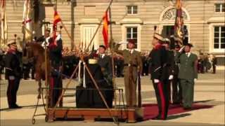 National Anthem of SPAIN at Royal Palace of Madrid [upl. by Velasco]