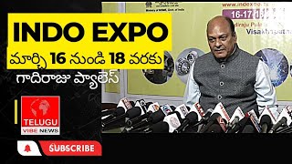 Live  Indo Expo  Vizag  Gadiraju palace [upl. by Eniamzaj]