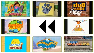 Part 2  Nick Jr  Reversed Theme Songs Compilation [upl. by Notsgnik621]