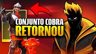 🔴 FREE FIRE AO VIVO 🔴 SKIN DO COBRA DE VOLTA  BLACKN444 FREE FIRE  LIVE ON [upl. by Kiraa]