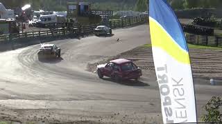 SM Rallycross Arvika Super over 2150 Semi Finale 2 Om Start 2024 [upl. by Azzil]