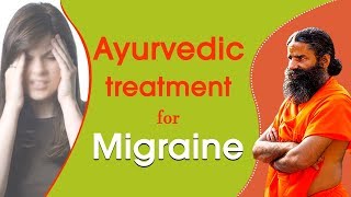 Ayurvedic Treatment for Migraine  Swami Ramdev [upl. by Mailliwnhoj]