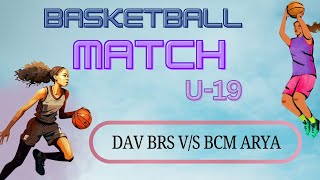 DAV BRS vs BCM ARYA U19 girls match [upl. by Middlesworth]