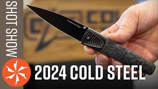 New Cold Steel Knives at SHOT Show 2024  KnifeCentercom [upl. by Ahsauqal121]