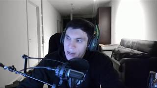 XQC makes fun of Trainwrecks stutter [upl. by Ellingston]