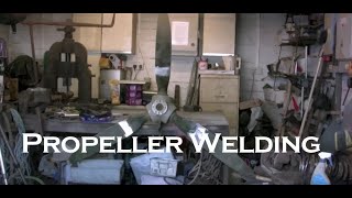 Welding an Aluminium Propeller with a Spool Gun [upl. by Urion460]