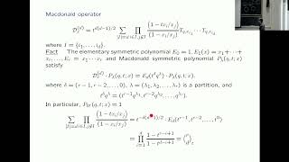 Ryo Ohkawa — Ktheoretic wallcrossing formulas and multiple basic hypergeometric series [upl. by Irtak]