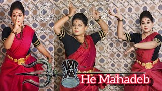 He Mahadeb   হে মহাদেবRudrabinar Obhishaap 2  Shivratri pujo special Dance Cover [upl. by Moshe531]