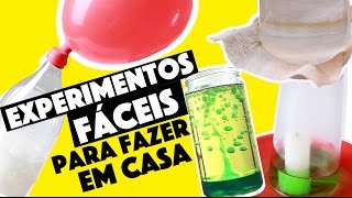 IDEIAS INCRÍVEIS PARA FAZER EM CASA 6  EXPERIMENTOS CIENTÍFICOS 😱  KIM ROSACUCA [upl. by Pegeen]