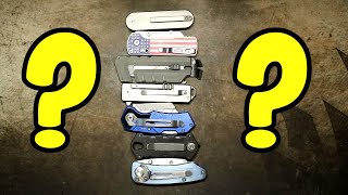 EDC Folding Utility Knives Olight Otacle Kobalt Fake TiRant Superknife amp more Whats your fav [upl. by Ange816]