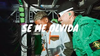 SE ME OLVIDA  MAISAK FT FEID  LETRA [upl. by Asselam399]