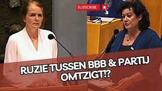 Ruzie tussen Caroline amp partij Omtzigt Erken jij het hoofdlijnenakkoord wel [upl. by Clarinda47]