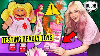 I Bought DEADLY BANNED Kids Toys amp TESTED THEMdangerous [upl. by Giselle31]