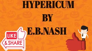 HYPERICUM HOMOEOPATHIC MEDICINE NERVEINJURY INJURY [upl. by Saravat]