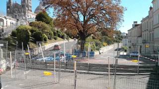 Circuit des Remparts Angouleme 2013 crash Mustang [upl. by Converse]