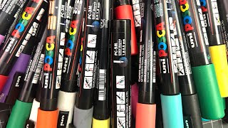 My Posca marker shorts drawing challenge compilation [upl. by Jayme]