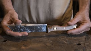 Freehand Knife Sharpening with all Details [upl. by Annel532]